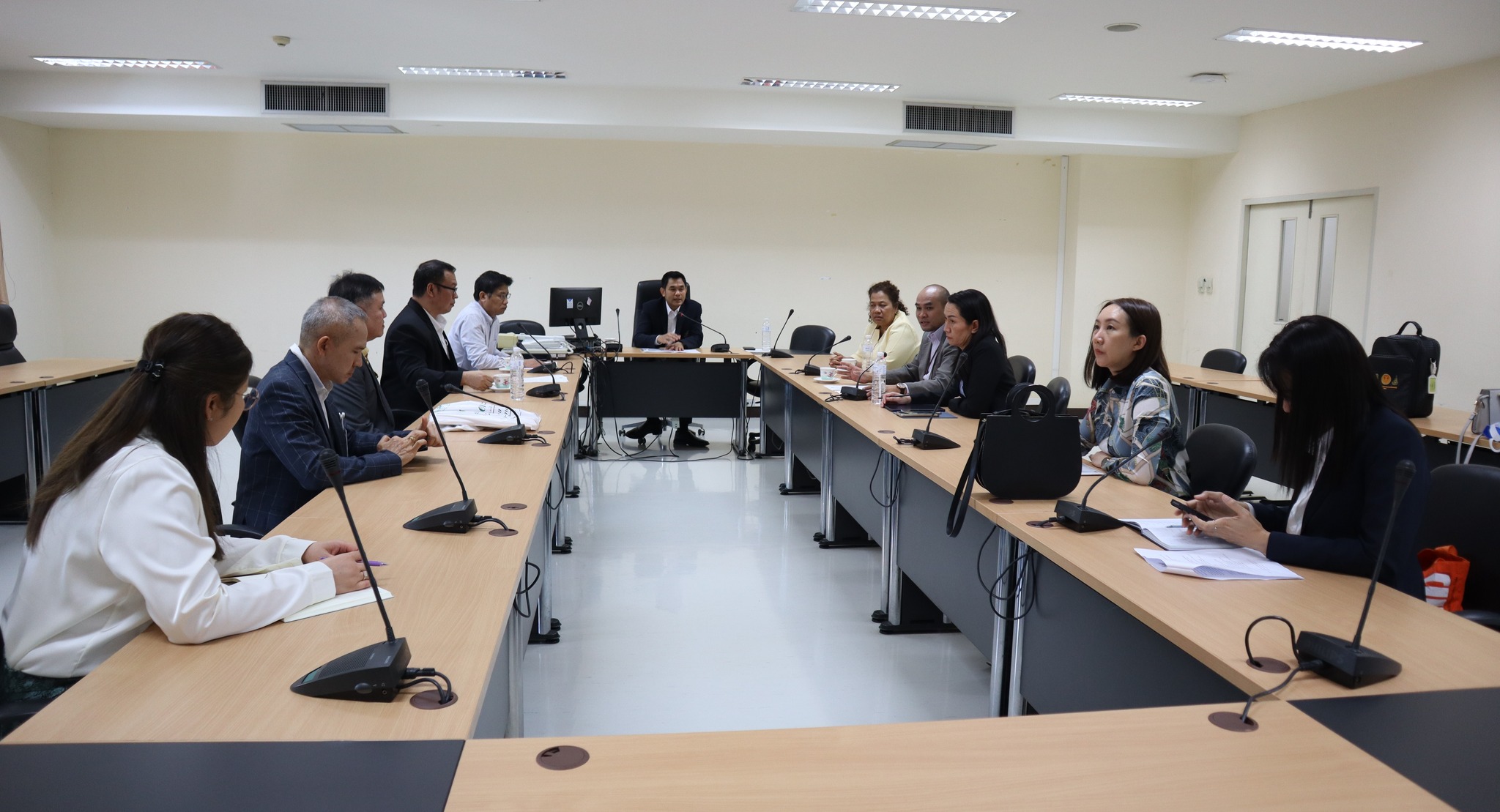 Read more about the article ประชุมเตรียมงานเปิดเวทีสาธารณะ ”ภายใต้โครงการขับเคลื่อนระบบเฝ้าระวังการทุจริตเชิงรุกในหน่วยงานภาครัฐ ประจำปีงบประมาณ พ.ศ.2568″