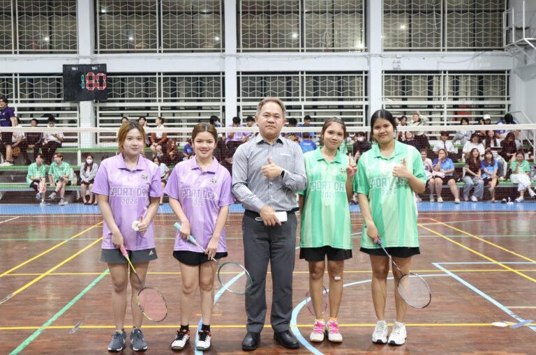 Read more about the article โครงการ “กีฬาสานสัมพันธ์โรงเรียนกฎหมายและการเมือง SLP GAMES ประจำปีการศึกษา 2568” “SLP Games: Sports for Unity of the School of Law and Politics, Academic Year 2025” On Tuesday, 27 January 2026